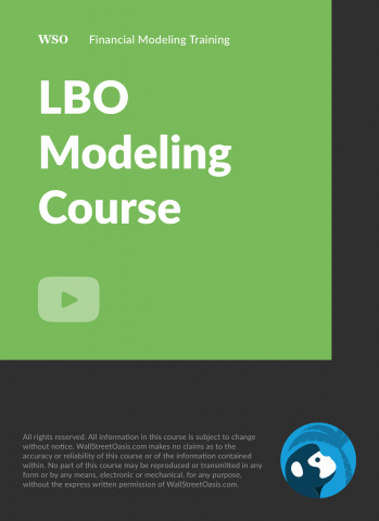 LBO建模课程
