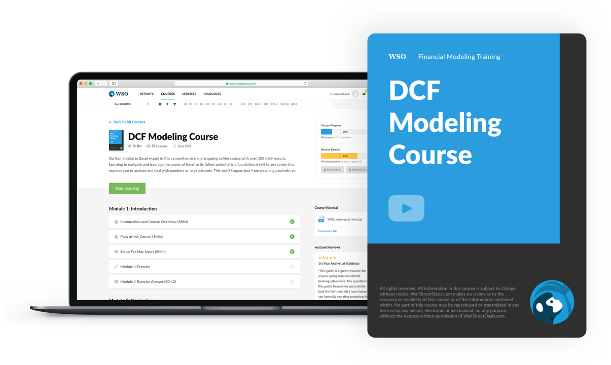 DCF建模课程